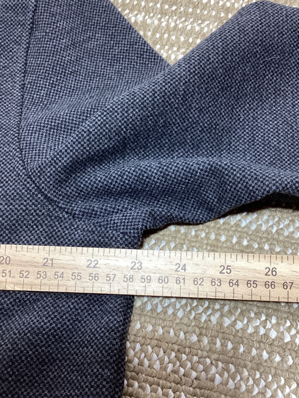Johnston & Murphy Size large Charcoal Full-Zip Jacket - Picture 7 of 9
